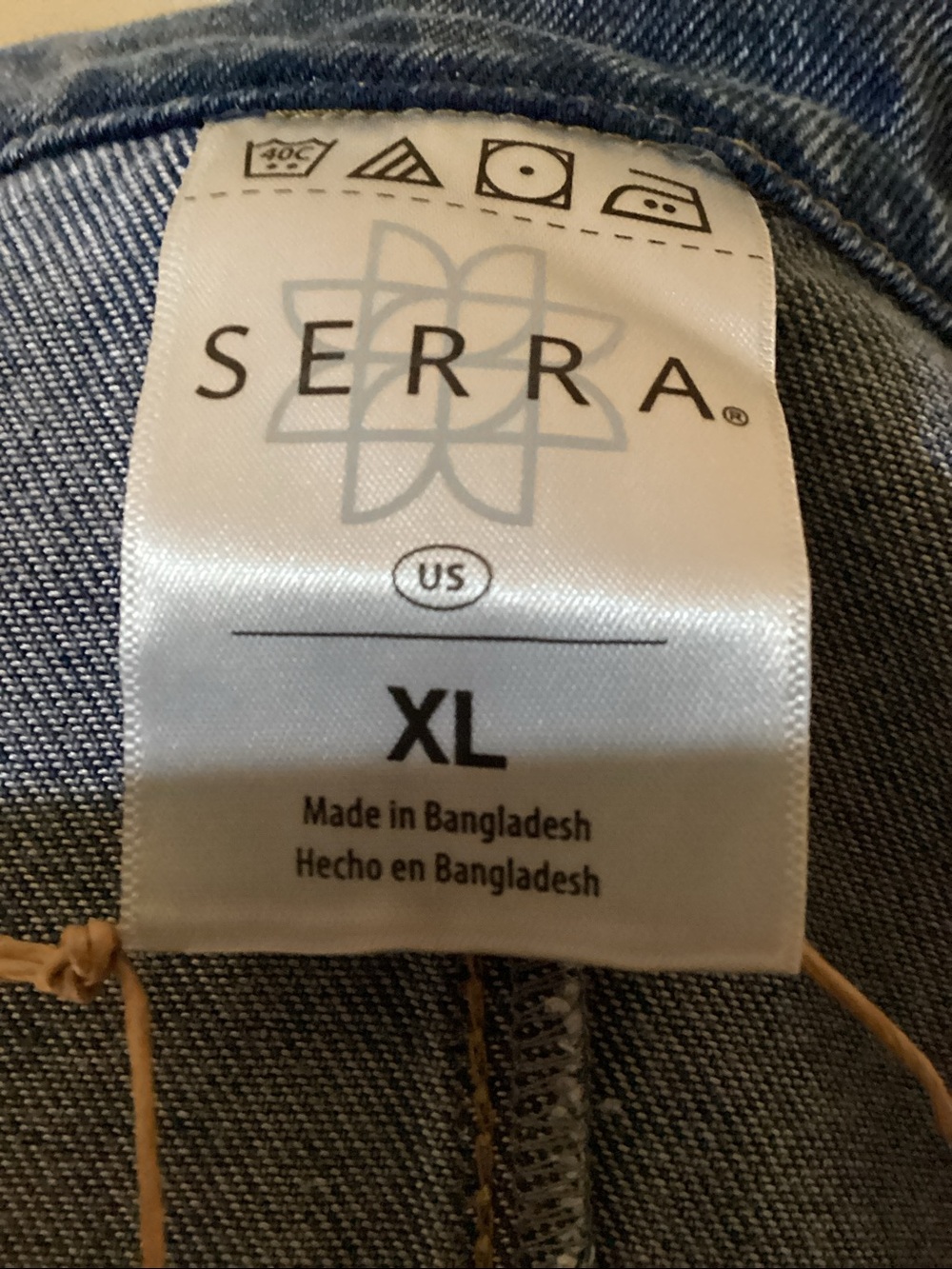 SERRA DENIM DRESS ( Size XL 16-18) Heavy Duty and Comfortabe - Picture 3 of 7